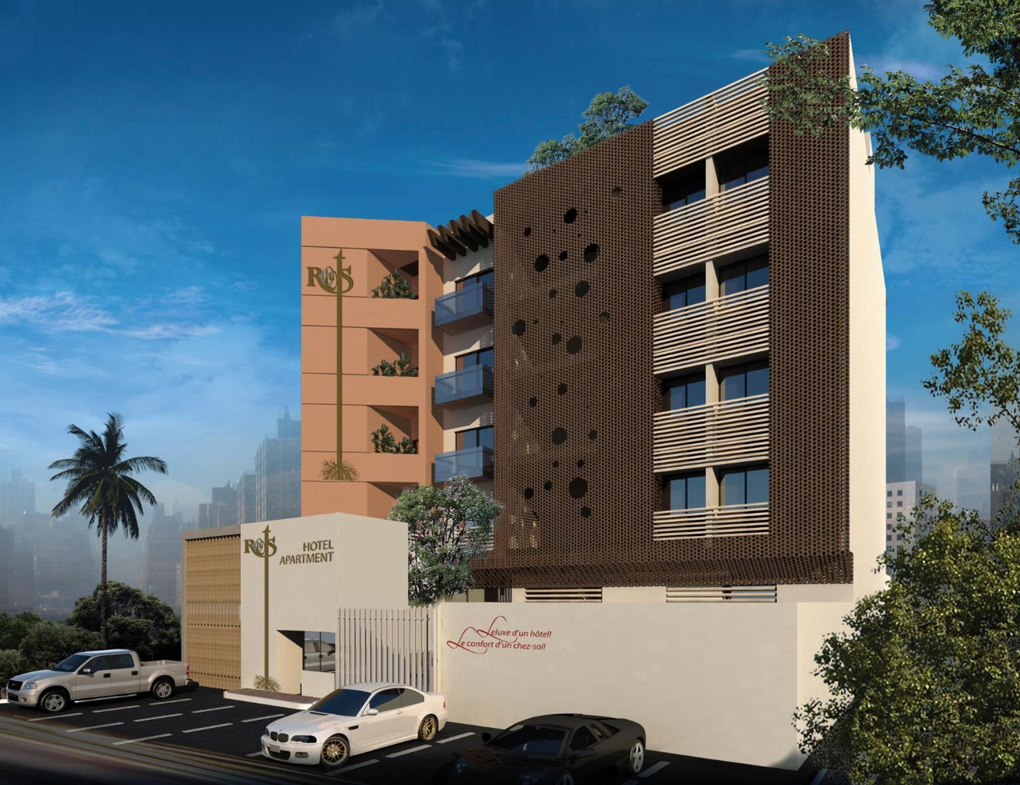 Roots Hotel Apartments Абиджан Экстерьер фото